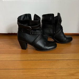 Levity Black Booties